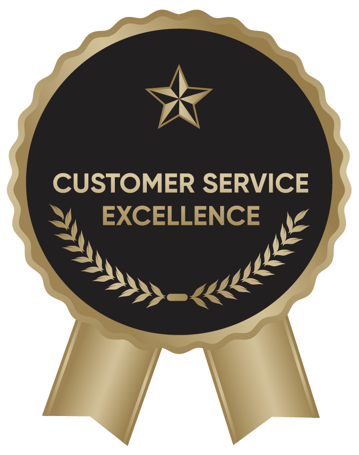 Recognized for Customer Service Excellence